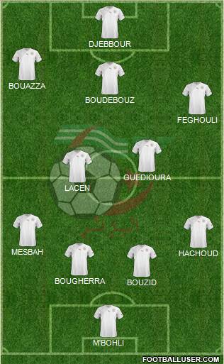 Algeria Formation 2012