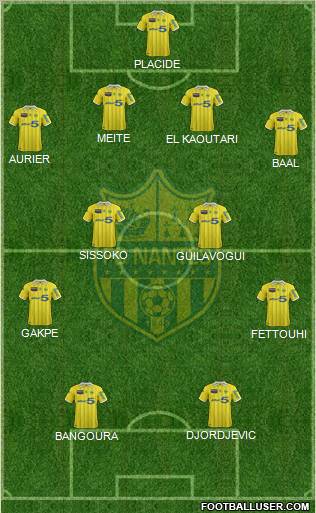 FC Nantes Formation 2012