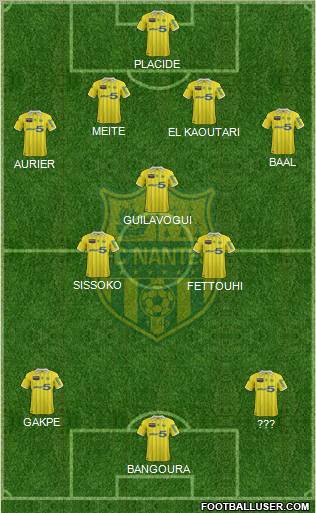 FC Nantes Formation 2012