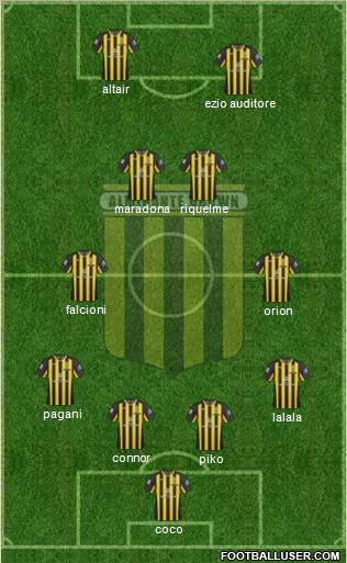 Almirante Brown Formation 2012