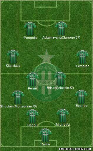 A.S. Saint-Etienne Formation 2012