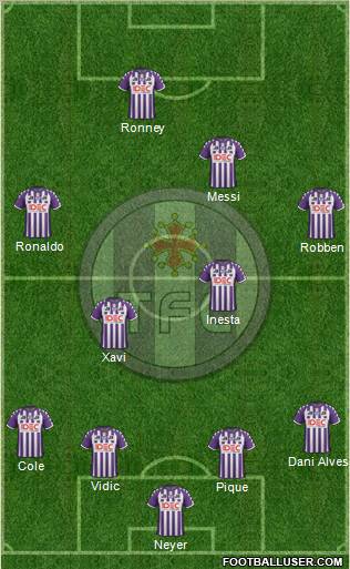 Toulouse Football Club Formation 2012