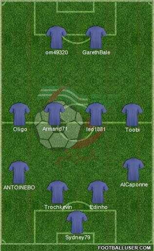 Algeria Formation 2012