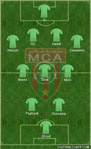 Mouloudia Club d'Alger Formation 2012