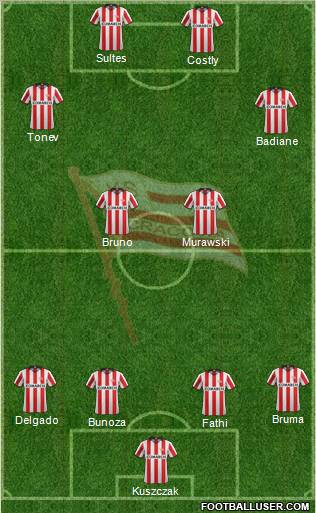 Cracovia Krakow Formation 2012