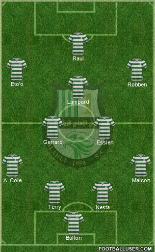 Al-Ahli Sports Club (QAT) Formation 2012