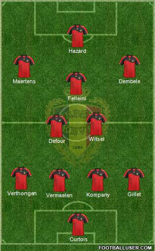 Belgium Formation 2012