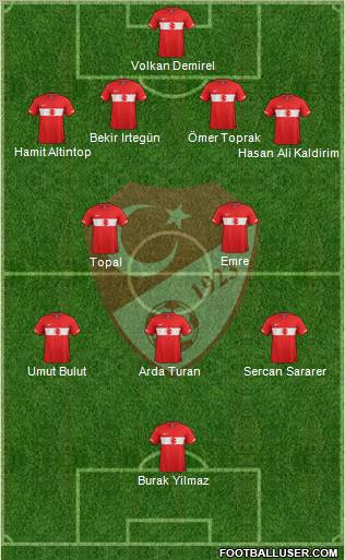 Turkey Formation 2012