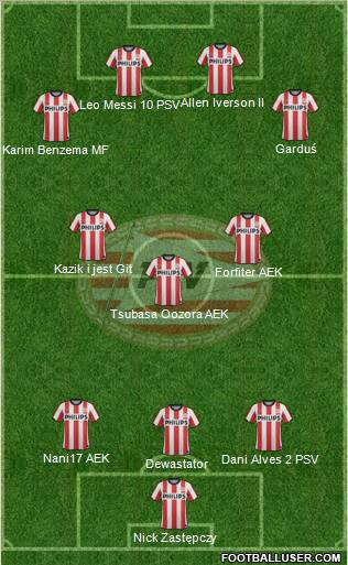 PSV Formation 2012