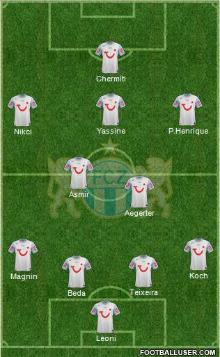 FC Zürich Formation 2012