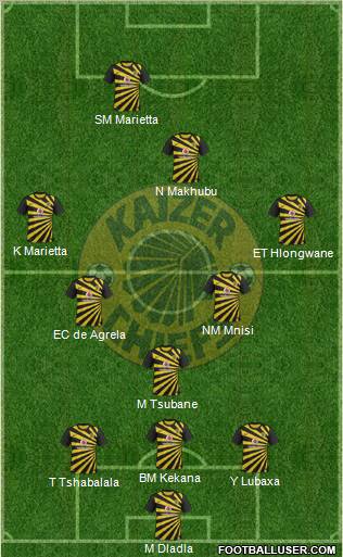 Kaizer Chiefs Formation 2012