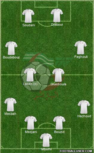 Algeria Formation 2012