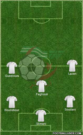 Algeria Formation 2012