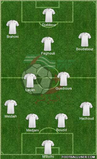 Algeria Formation 2012