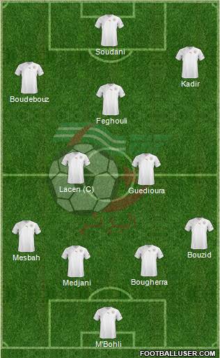 Algeria Formation 2012