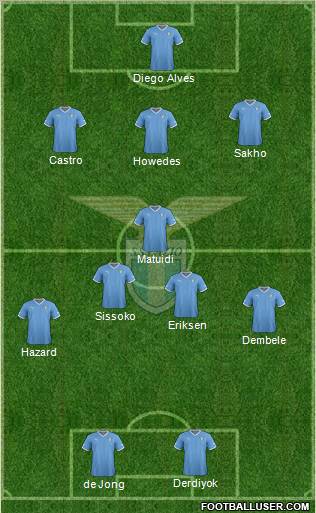 S.S. Lazio Formation 2012