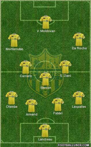 FC Nantes Formation 2012