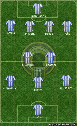 Hércules C.F., S.A.D. Formation 2012