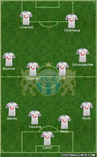 FC Zürich Formation 2012