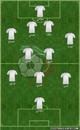 Algeria Formation 2012