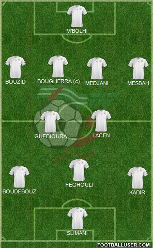 Algeria Formation 2012