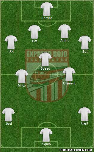 CD Expreso Rojo Formation 2012