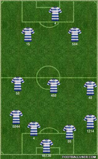 Queens Park Rangers Formation 2012