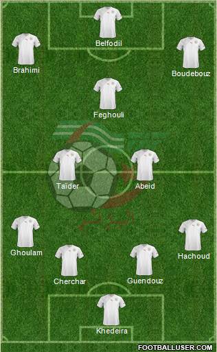 Algeria Formation 2012