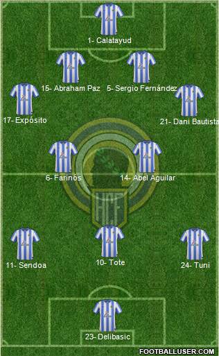 Hércules C.F., S.A.D. Formation 2012