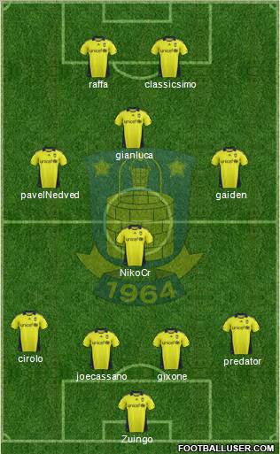 Brøndbyernes Idrætsforening Formation 2012