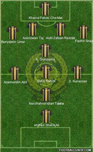 Malaysia Formation 2012