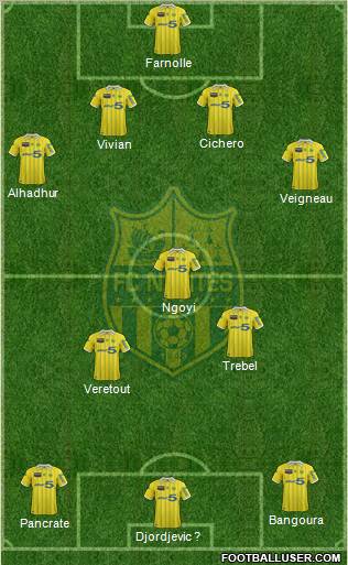 FC Nantes Formation 2012