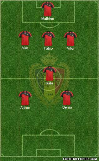 Belgium Formation 2012