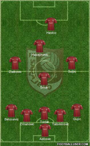 FK Sarajevo Formation 2012