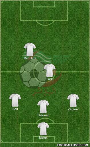 Algeria Formation 2012