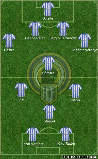 Hércules C.F., S.A.D. Formation 2012