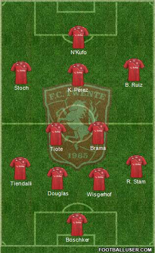 FC Twente Formation 2012