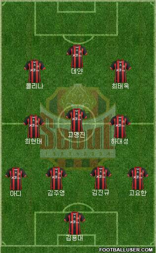 FC Seoul Formation 2012