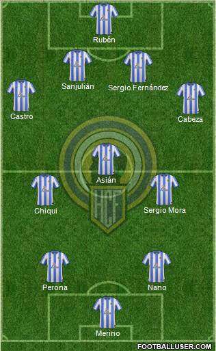 Hércules C.F., S.A.D. Formation 2012