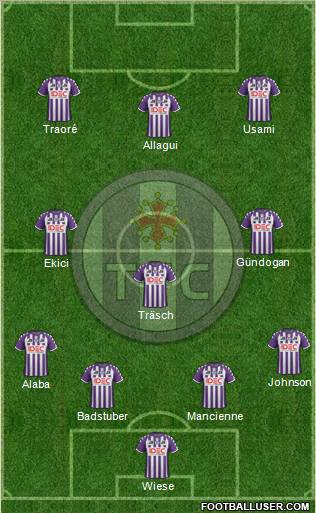 Toulouse Football Club Formation 2012