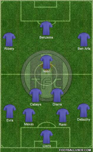 Toulouse Football Club Formation 2012