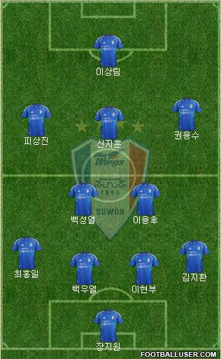 Suwon Samsung Blue Wings Formation 2012