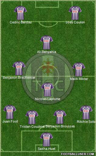 Toulouse Football Club Formation 2012