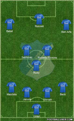 TSG 1899 Hoffenheim Formation 2012