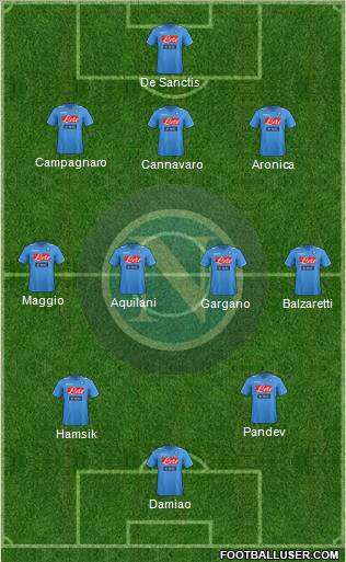 Napoli Formation 2012