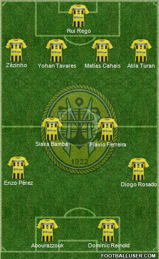 Sport Clube Beira-Mar Formation 2012