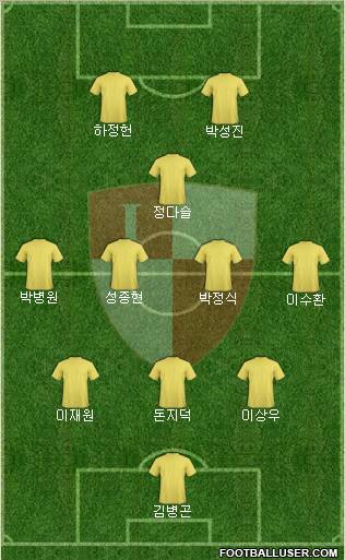 Busan I'PARK Formation 2012