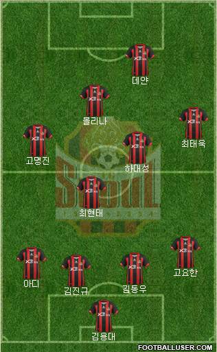 FC Seoul Formation 2012