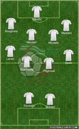 Algeria Formation 2012