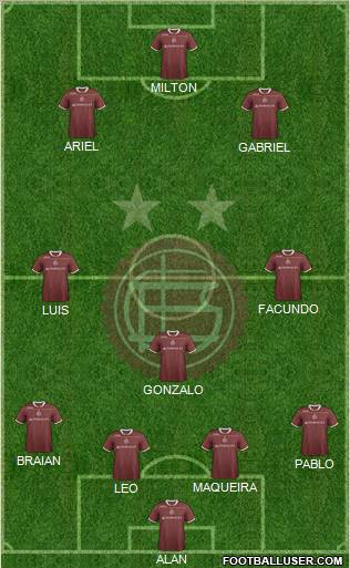 Lanús Formation 2012